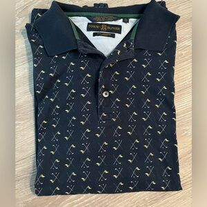 Vintage Tommy Hilfiger Golf Polo Men's Size XL Golf / Flag Edition Mercerized